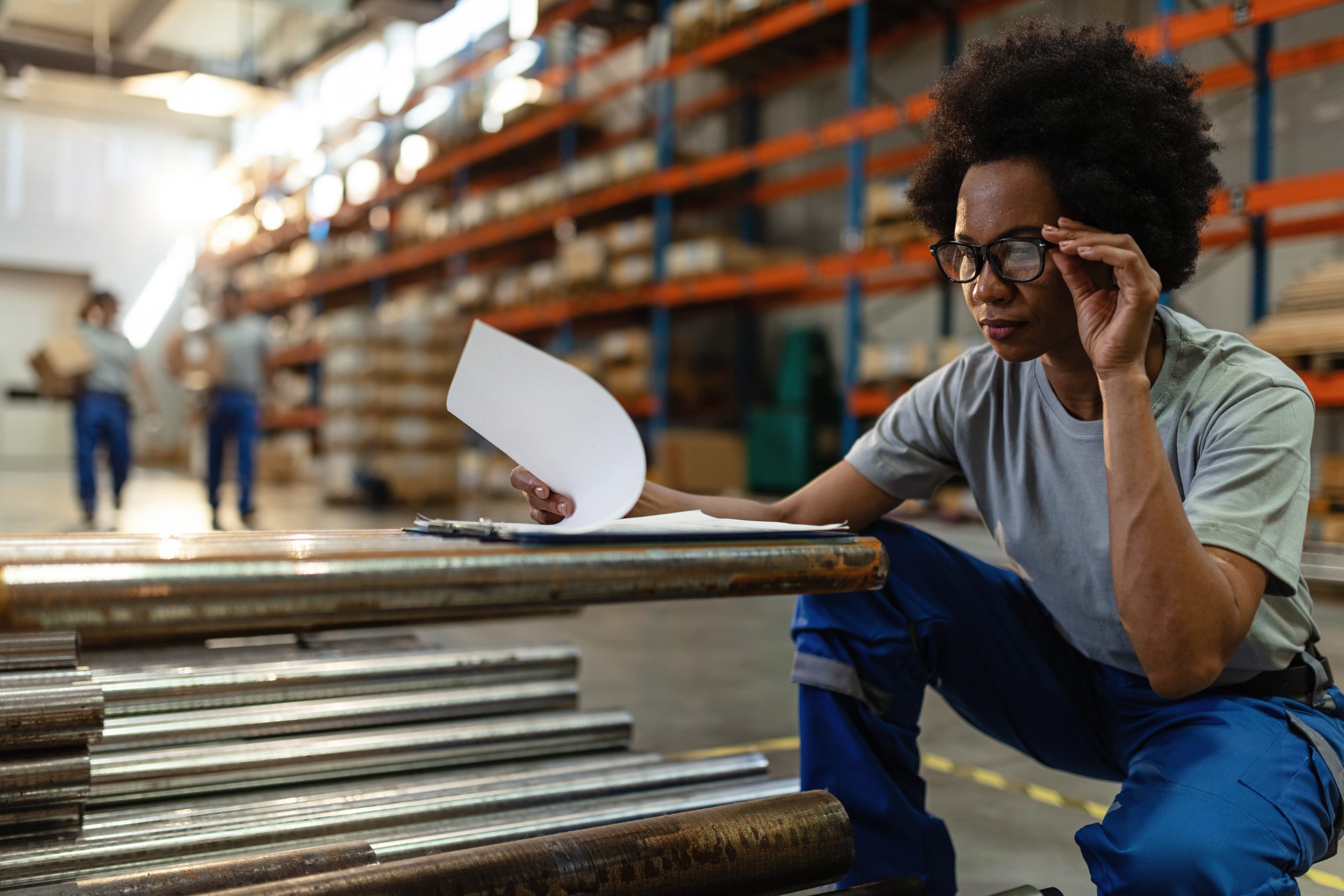 Warehouse paperwork and procurement