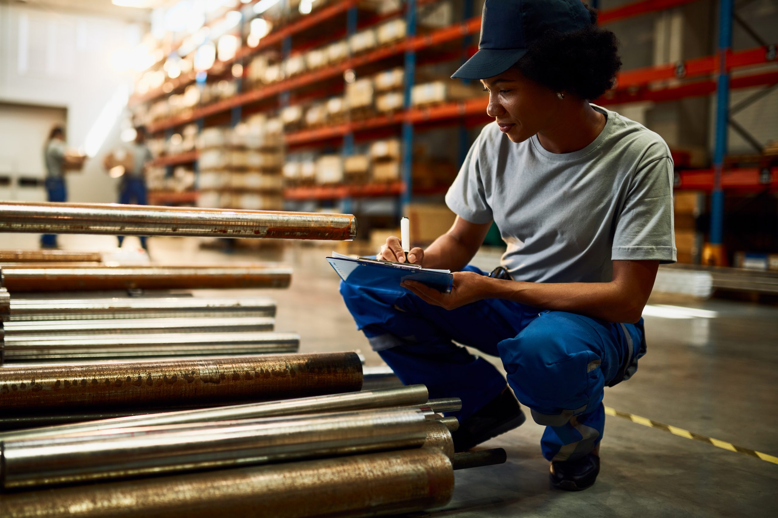 Industrial material inspection