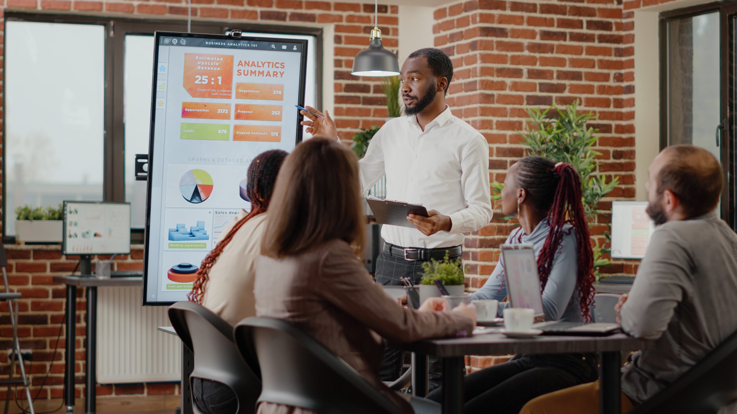 Business strategy presentation